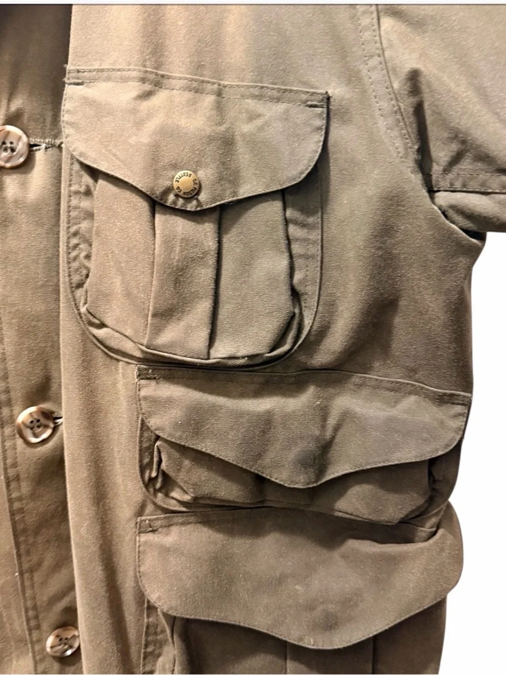 Filson Tin Cloth Field Jacket 466 Size XL